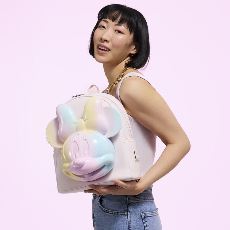 Minnie Mouse Pastel Tie-Dye Mini Backpack LFlifestyle1 view 2